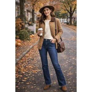 DL1961 Bridget Boot Jeans | Size 33 | High Rise Dark Wash Raw Hem | 34.75 Inseam